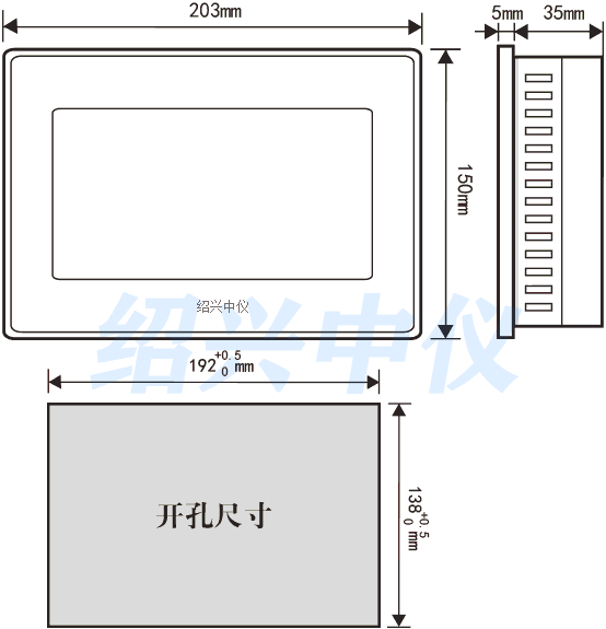 8通道無紙記錄儀安裝說明
